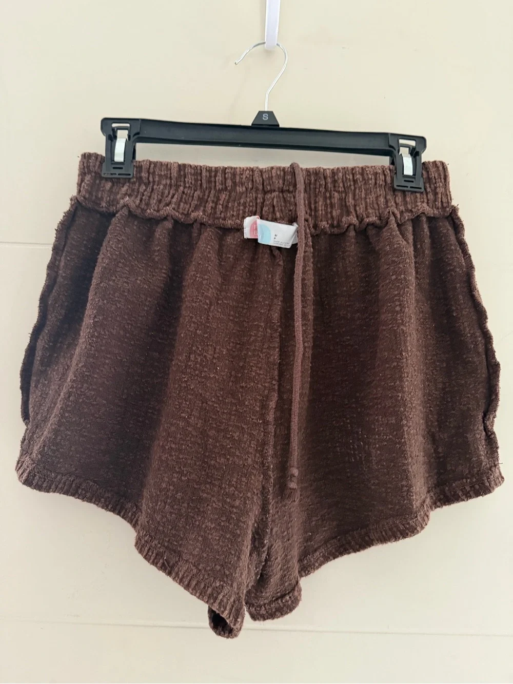 Free People Beach Cozy Ribbed Women’s Shorts - Brown Size S